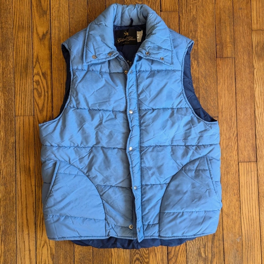 Vintage 70's Puffer Insulated Vest